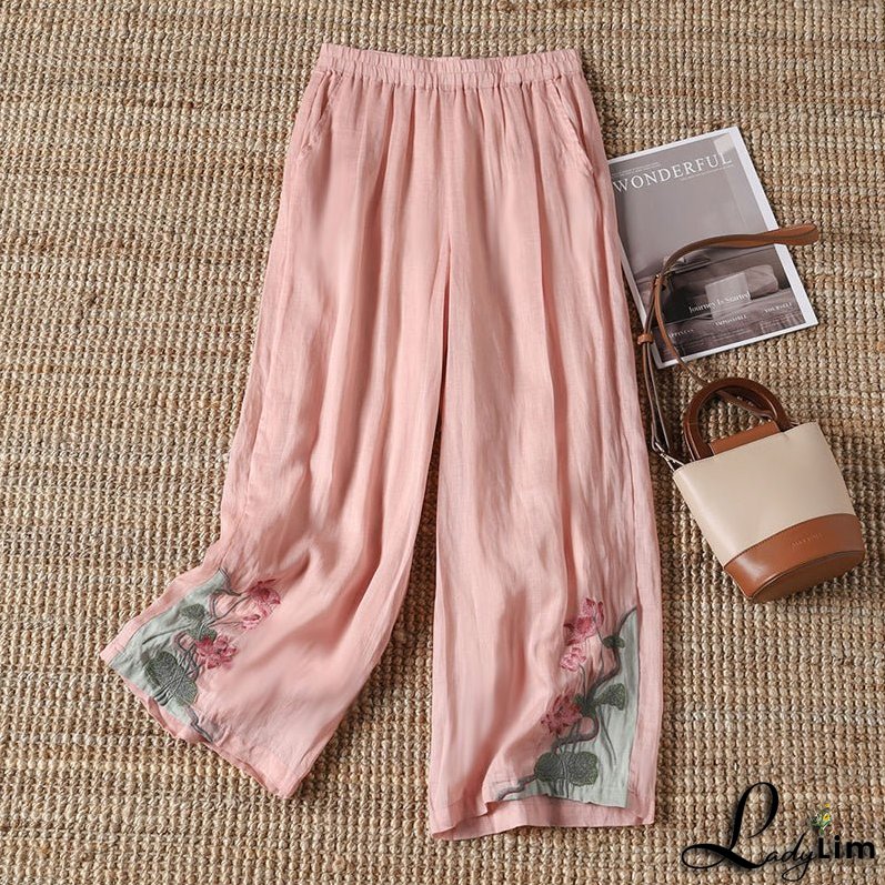 Edgy and breezy Pants