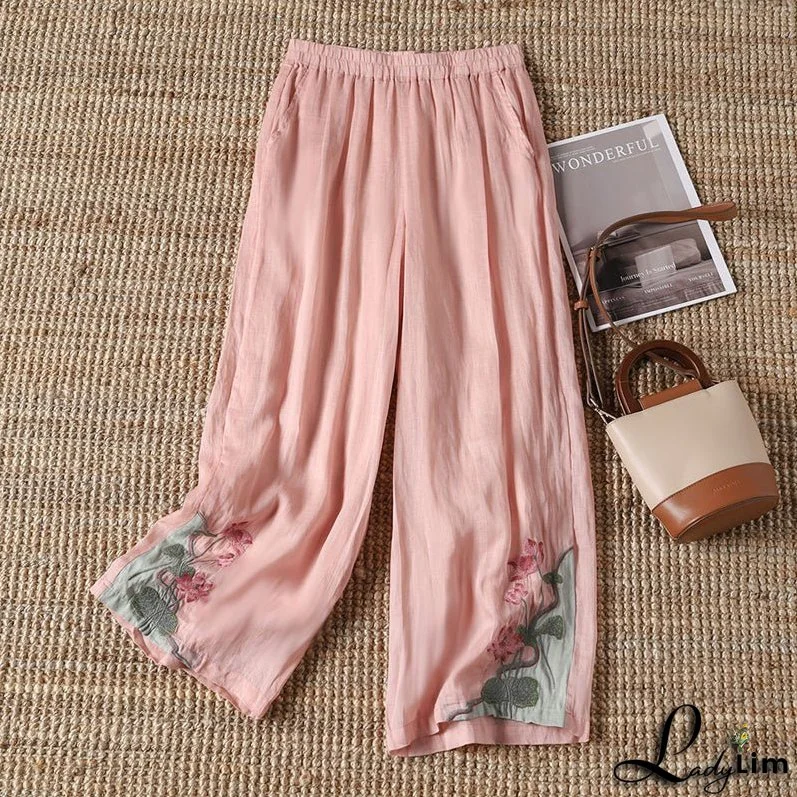 Edgy and breezy Pants