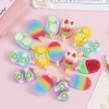 6 BOXES Summer Vibes Cute Ice Popsicle Shapes 4in1 Erasers Set for Kids Student Office Exam Stationery Gift
