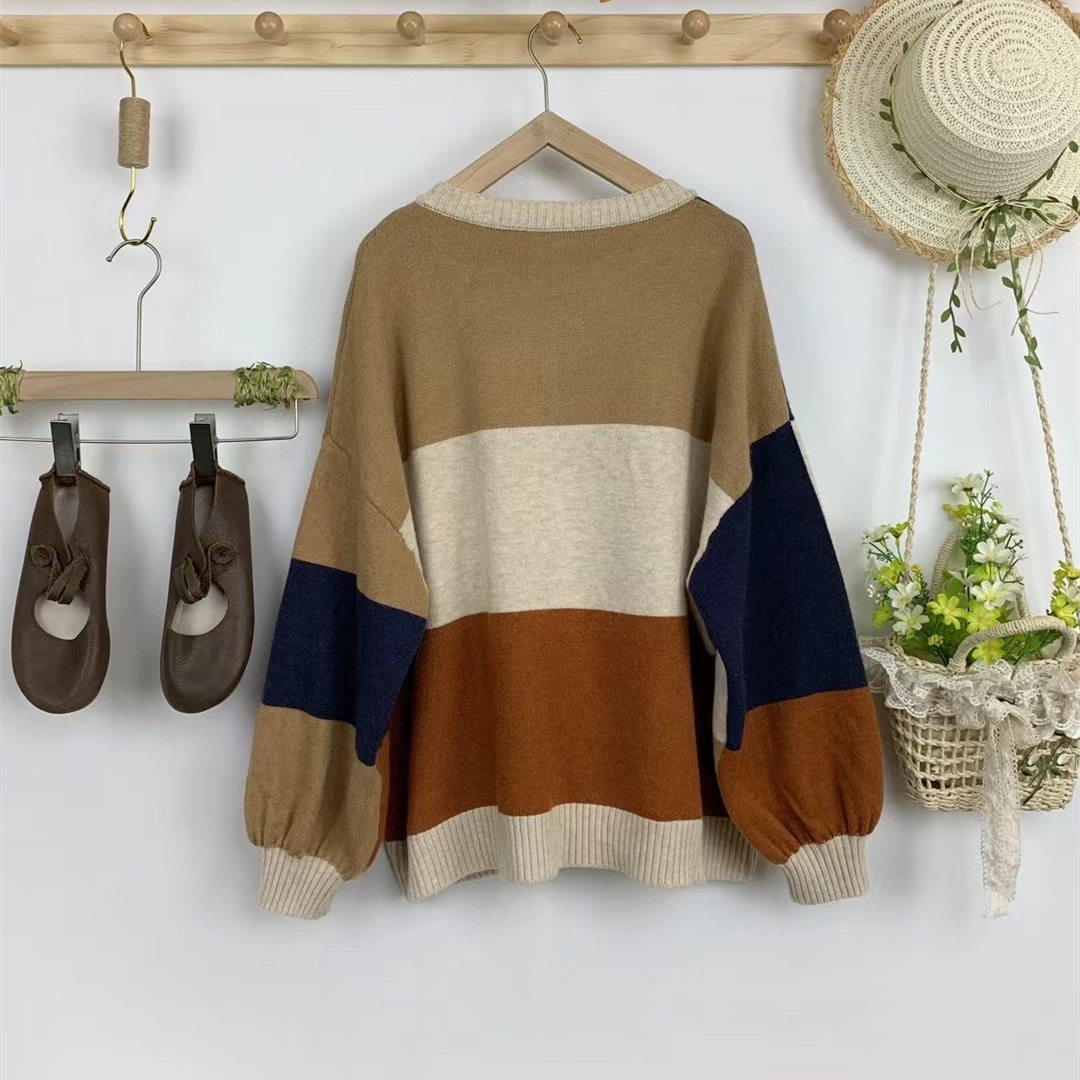 Chicfifth Sweater Women Winter Long Sleeve High Quality Autumn Vintage Top Knitted Cardigan