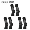 3 pairs Shield Pattern Circular Silicone Non slip Football Socks Men Women Football Socks Training Match Sports Grip soccerSocks