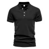  Stylish Black Polo Shirt for Men - Perfect for Casual and Formal Occasions by Inlyline