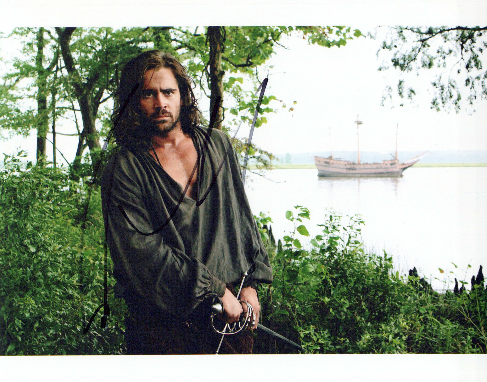 Colin Farrell The New World autographed Photo Poster painting signed 8x10 #4 Captain Smith