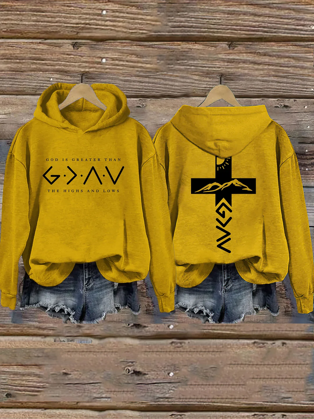 God Is Greater Than The Highs And Lows Hoodie