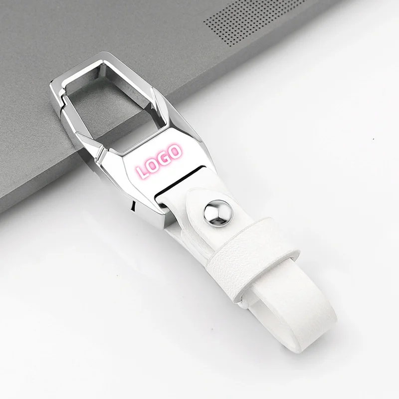 🔥Hot sale🔥🚕Car zinc alloy leather keychain