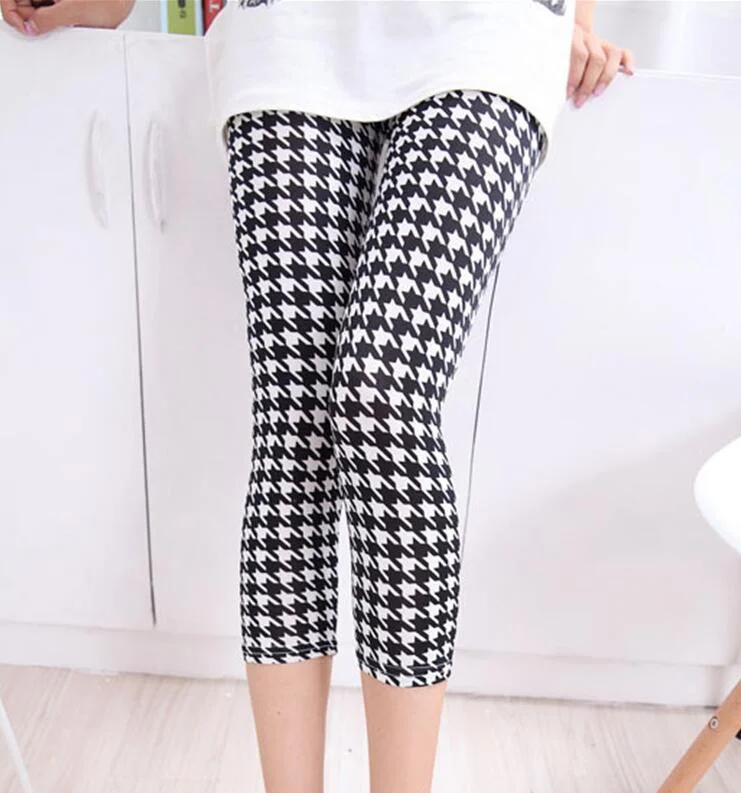 Fitness Leggings Imitation Cowboy Short Jeans Elastic Hot High Waist Pants Leggins for Women Legging Summer