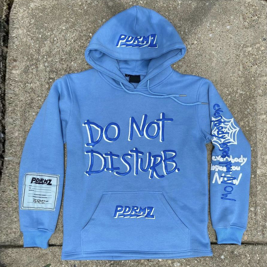 Fashion Letter Print Long Sleeve Hoodie