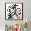 Woman-11CT Stamped Cross Stitch 40*40cm