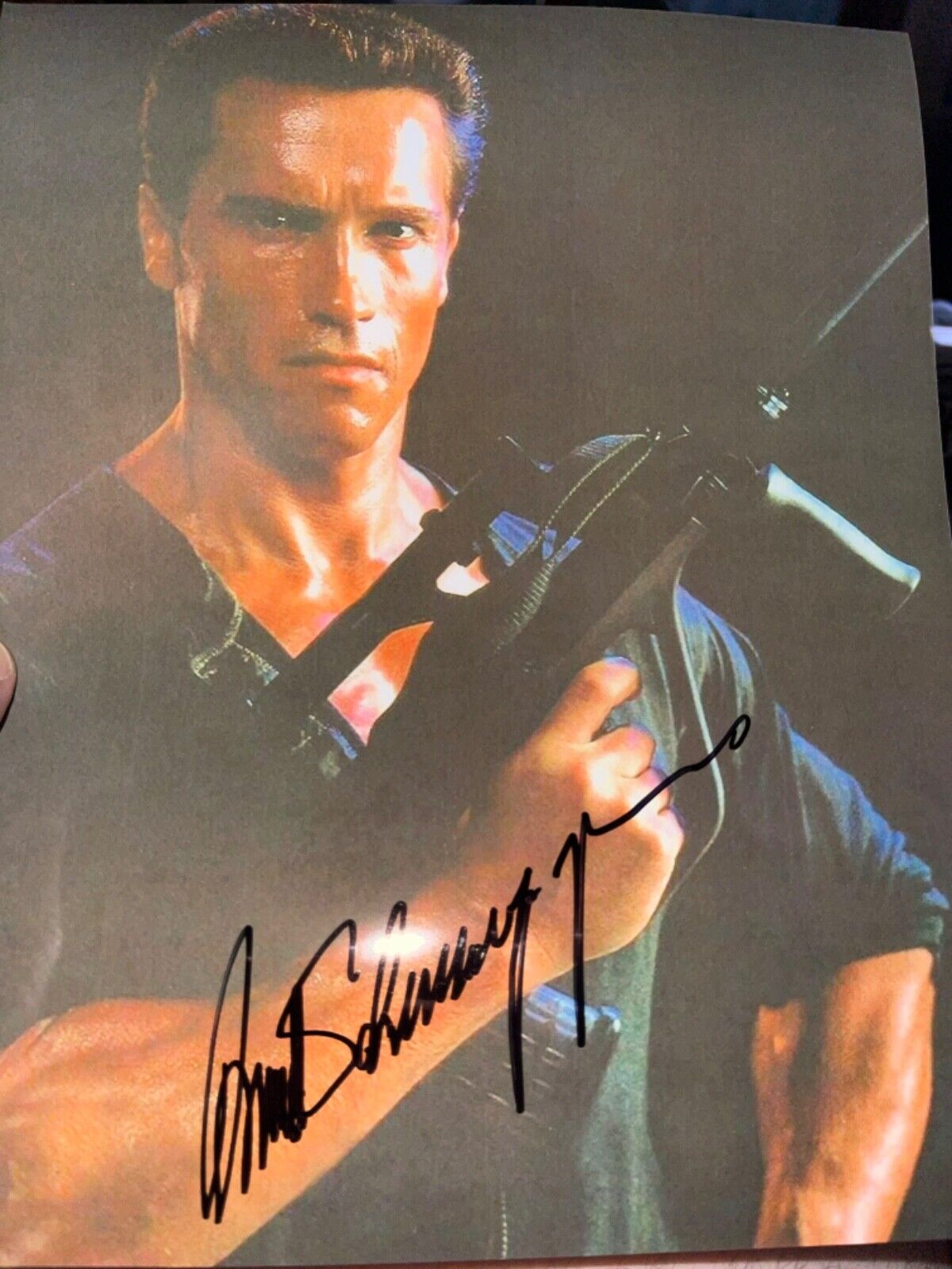 ARNOLD SCHWARZENEGGER signed 8 x 10 Photo Poster painting sexy picture super duper hot