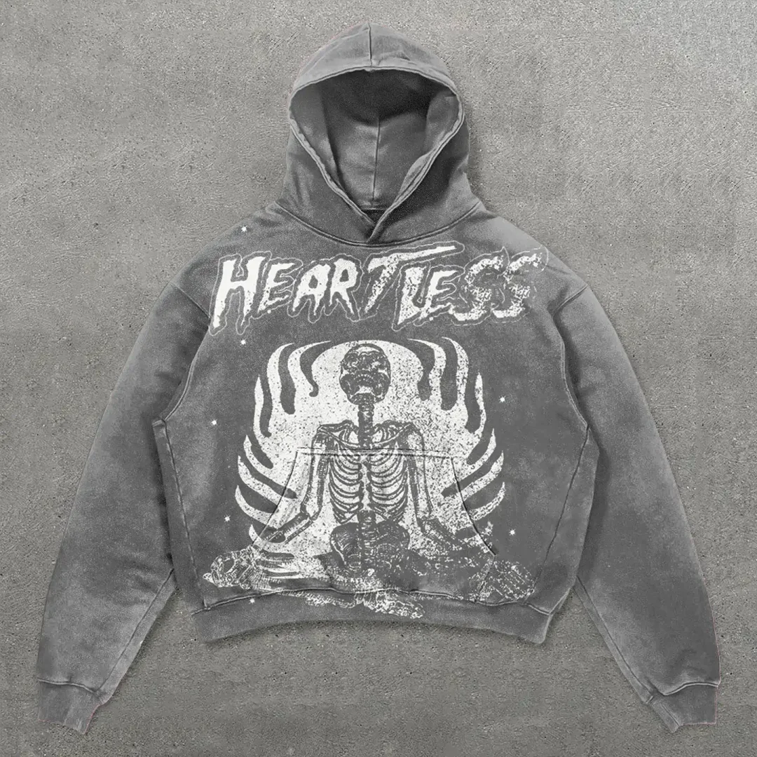 Aonga Harajuku Oversized TAKE THE RISK Streetwear Hoodie Vintage Streetwear Tops Sweatshirt Goth 2025 Jacket Hoodies Women Y2k Clothes aonga