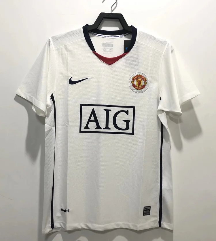 2008-09 Manchester United Away Retro Shirt - League Edition