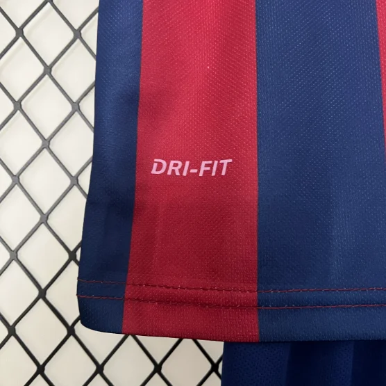 Retro 14/15 Barcelona Home Kids Kit Football Jersey Thai Quality