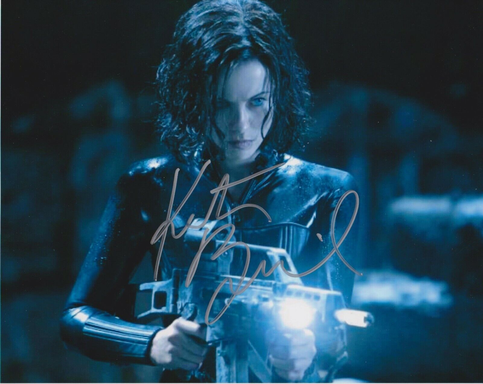 Kate Beckinsale ‘Underworld: Evolution’ Autographed 8x10 Photo Poster painting CoA Signing Det.