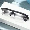 -6D To +3D Auto Adjusting Reading Glasses Focal Length Correction Myopia Glasses