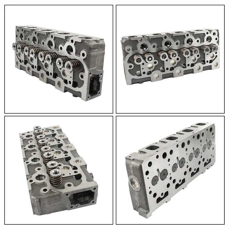 SEBLAFF Complete Cylinder Head V1902 Replacement for Tractor Excavator Engine