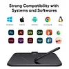 Deco 640 drawing tablet with battery-free stylus with 16,384 levels of pressure sensitivity