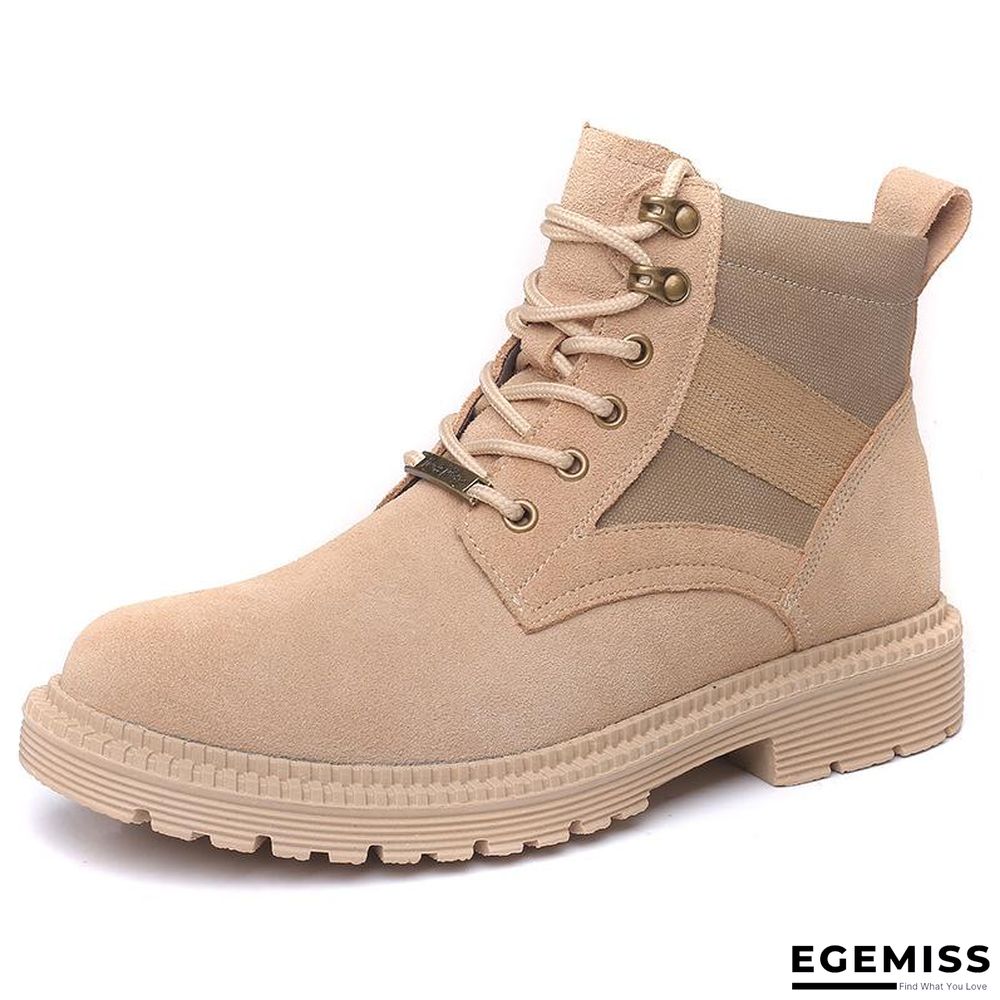Martin Boots Mens British Outdoor Riding Casual High-Top Shoes Leather Trendy Brand | EGEMISS