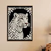 Diamond Painting-DIY Special Shaped Drill Pearl Painting Cheetah(30x40cm)