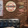 (Multi Style)Petrol - Round Metal Tin Signs(12*12Inch) - Garage