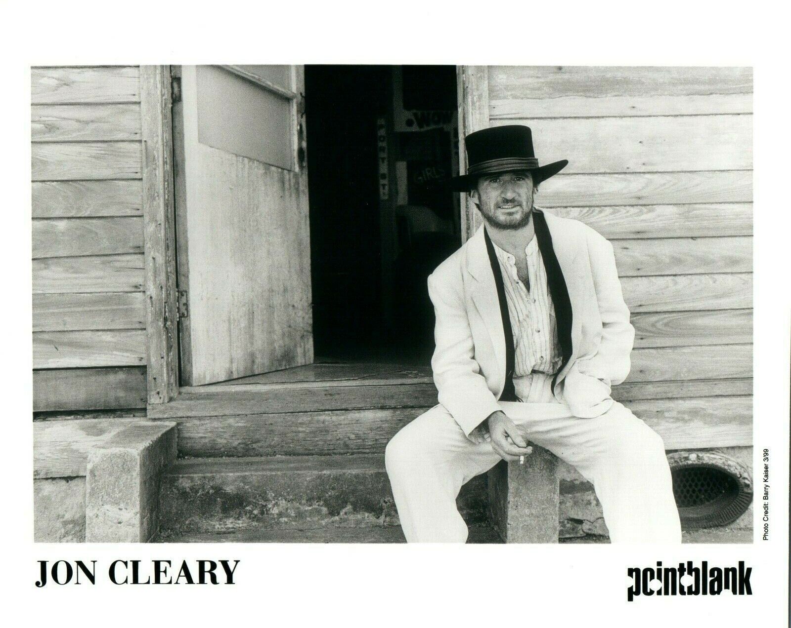 JON CLEARY Music 8x10 Promo Press Photo Poster painting Pointblank 1999