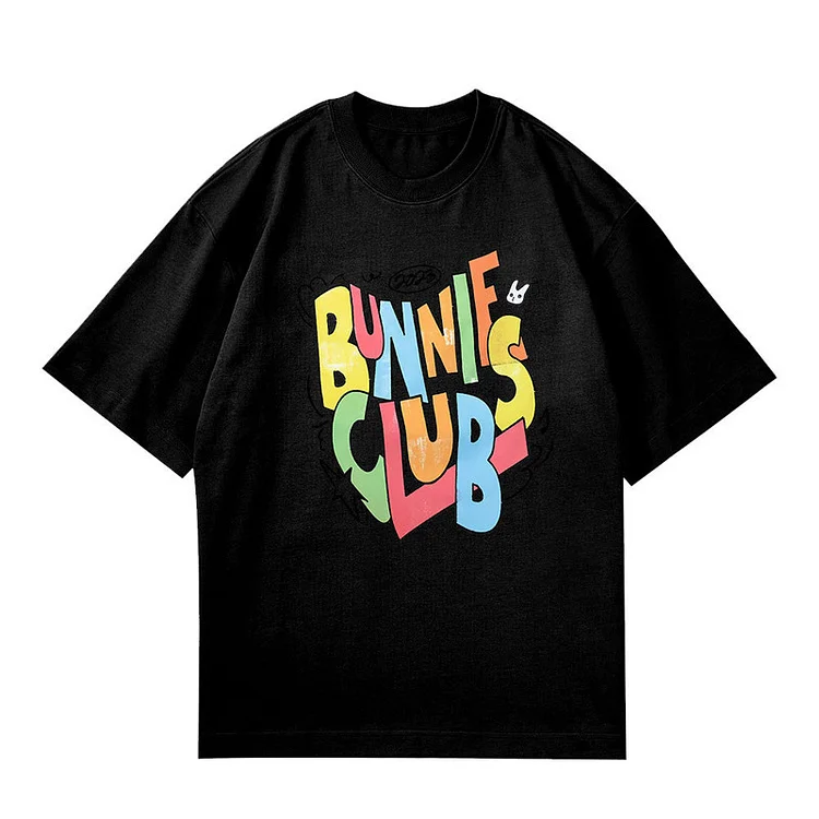 NewJeans Bunnies Club Photo T-shirt