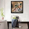 Chat - Peinture diamant pleine - 30x30cm