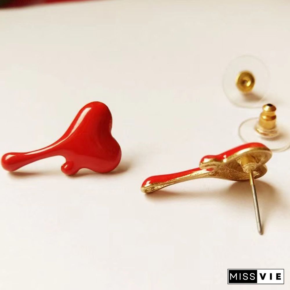 Halloween Gothic Cross Earrings Ear Clip