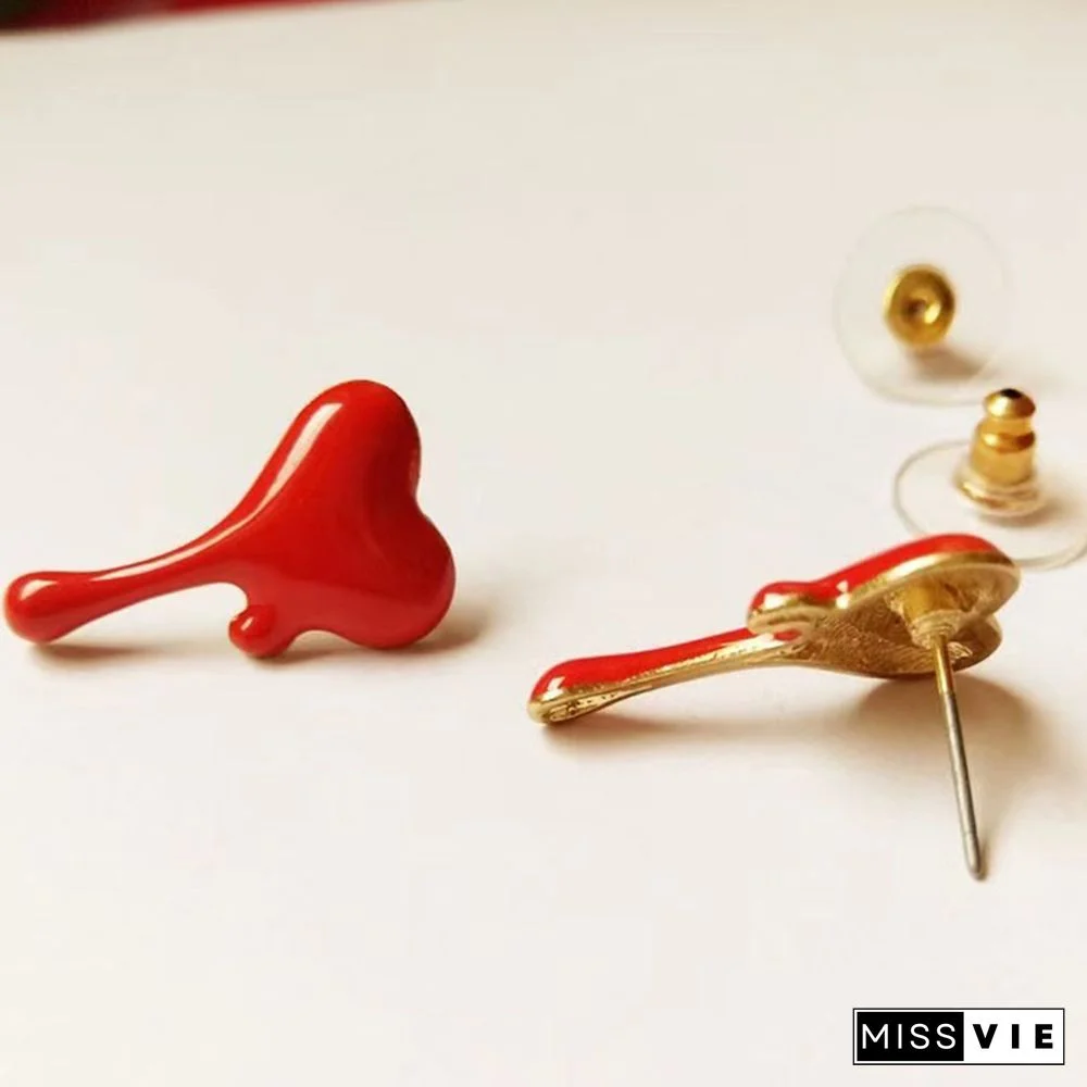 Halloween Gothic Cross Earrings Ear Clip