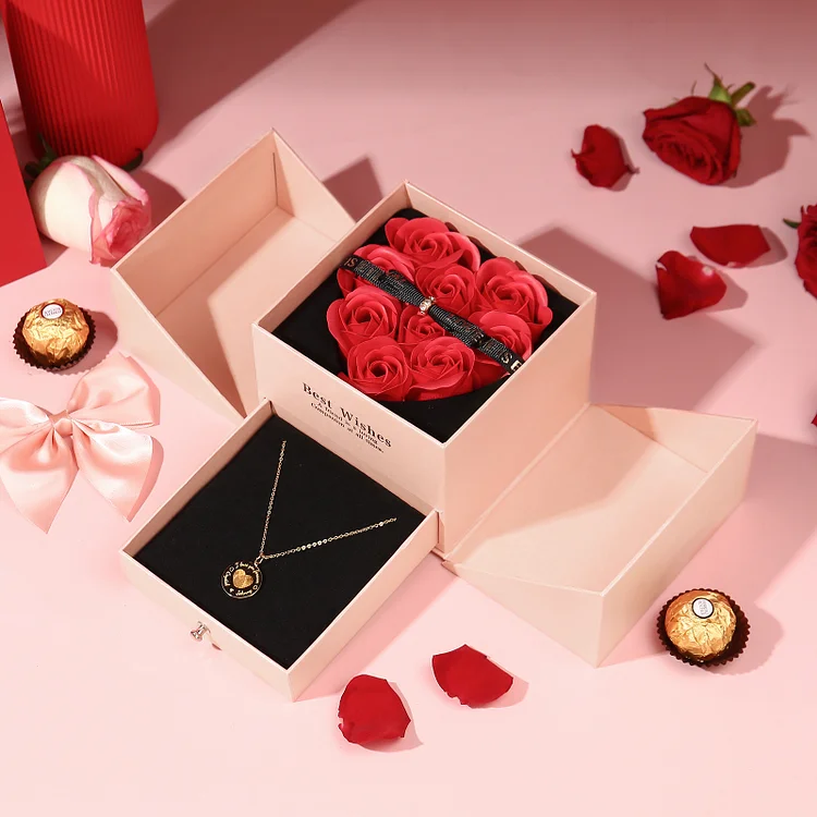 Jessemade Exquisite Rose Gift Box
