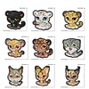 6pcs DIY Diamond Painting Double Sided Keychains - Tiger Cat、[Everydayedeals]