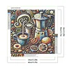 Diamond Painting-DIY Full Round Drill Coffee(40*40 CM)