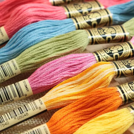 【01-946】DMC Thread Cross-stitch Floss Embroidery 447colors 8m Painting Fairy Cross Stitch