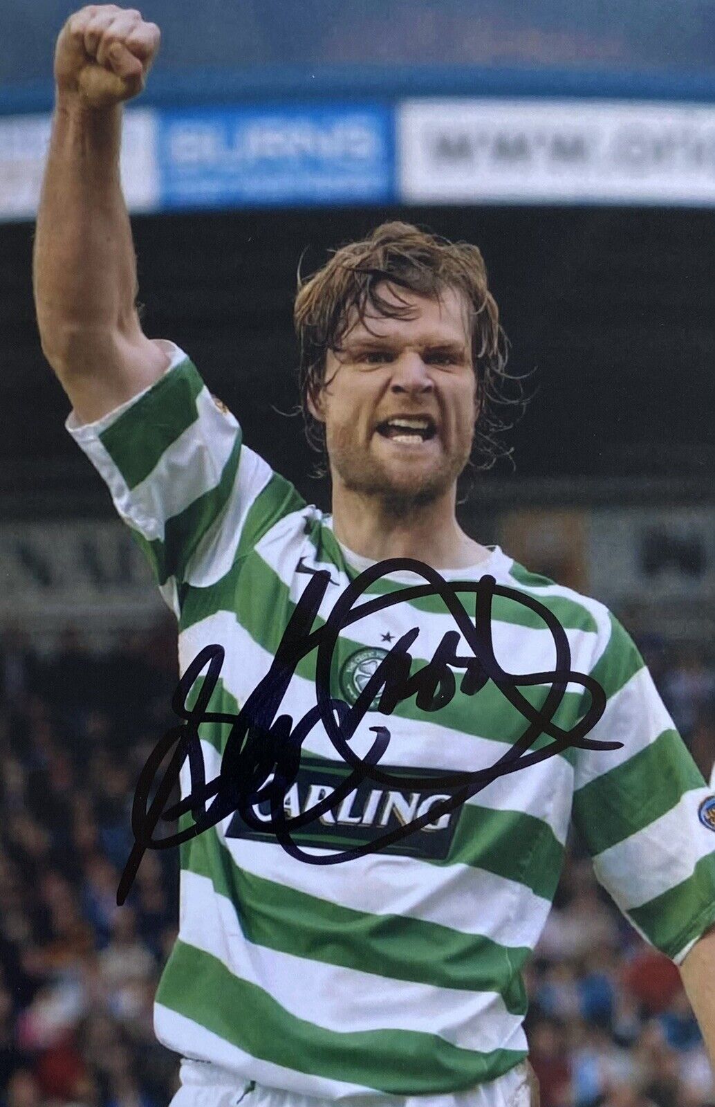 Steven Pressley Genuine Hand Signed Celtic 6X4 Photo Poster painting