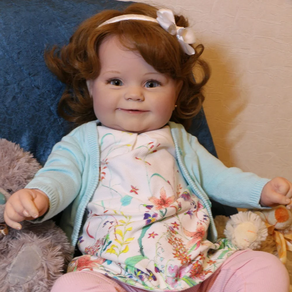 20'' Realistic and Lifelike Reborn Baby Doll Kaylee with “Heartbeat” and Coos