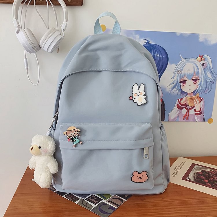 Backpack With Bear Mori Girl Casual - Modakawa Modakawa