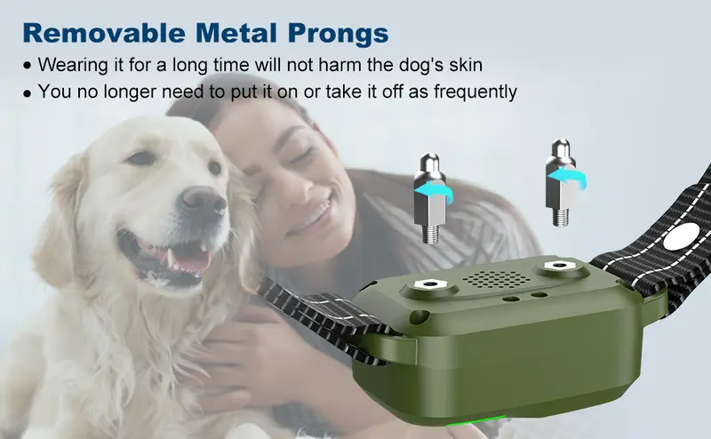 Product Introduction of 【Deals for You】JUGBOW Dog Training Collar 3300FT Dog Training Behavior Aid. Remote IPX7 Waterproof with 4 Training Modes. Outdoor Rechargeable E-Collar DT61 5