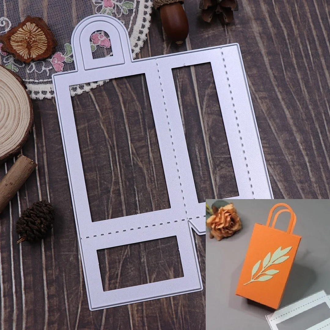 Nigikala Styles of Gift Box Metal Cutting Dies for Scrapbooking DIY Album Production Tool Carbon Steel Craft Box Die Cut 2024 New