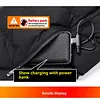 22 Heating Zones Electric Heated Vest USB V Neck Thermal Clothes for Outerwear