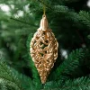 Golden Christmas's Tree Hollow Hanging Decor Balls