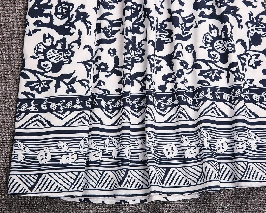 Better to Best Printed Dress-vocosishoes
