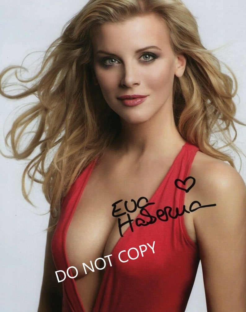 EVA HABERMANN 8 x10 20x25 cm Autographed Hand Signed Photo Poster painting