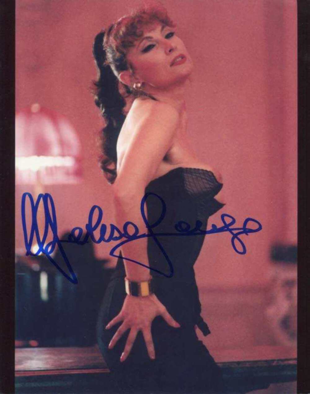 SEXY ACTRESS Malisa Longo autograph, signed Photo Poster painting