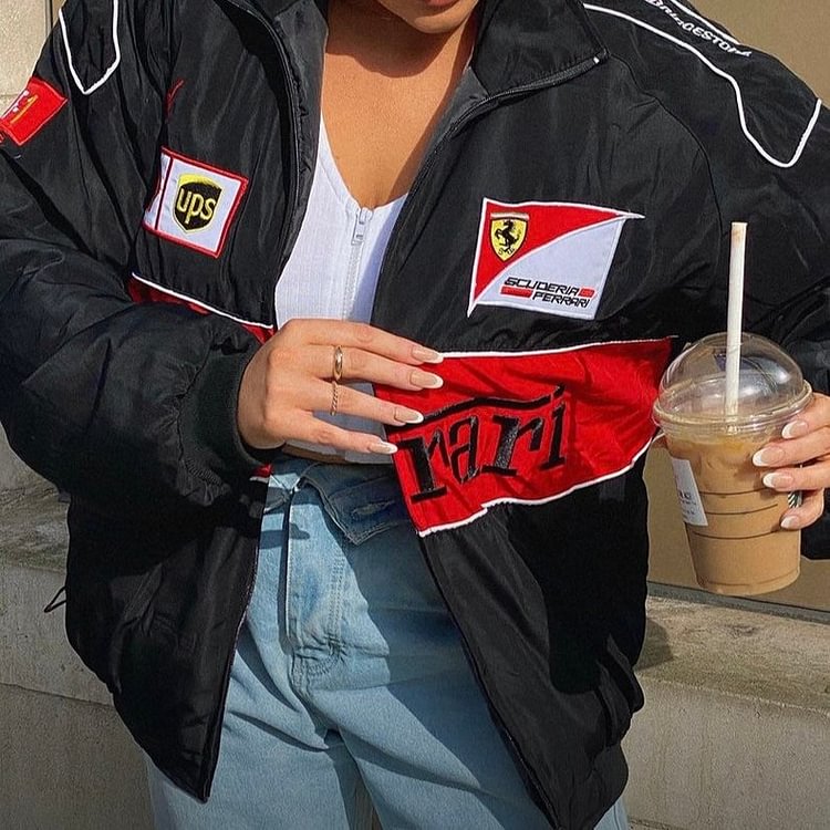 Vintage Ferrari Racing Jacket