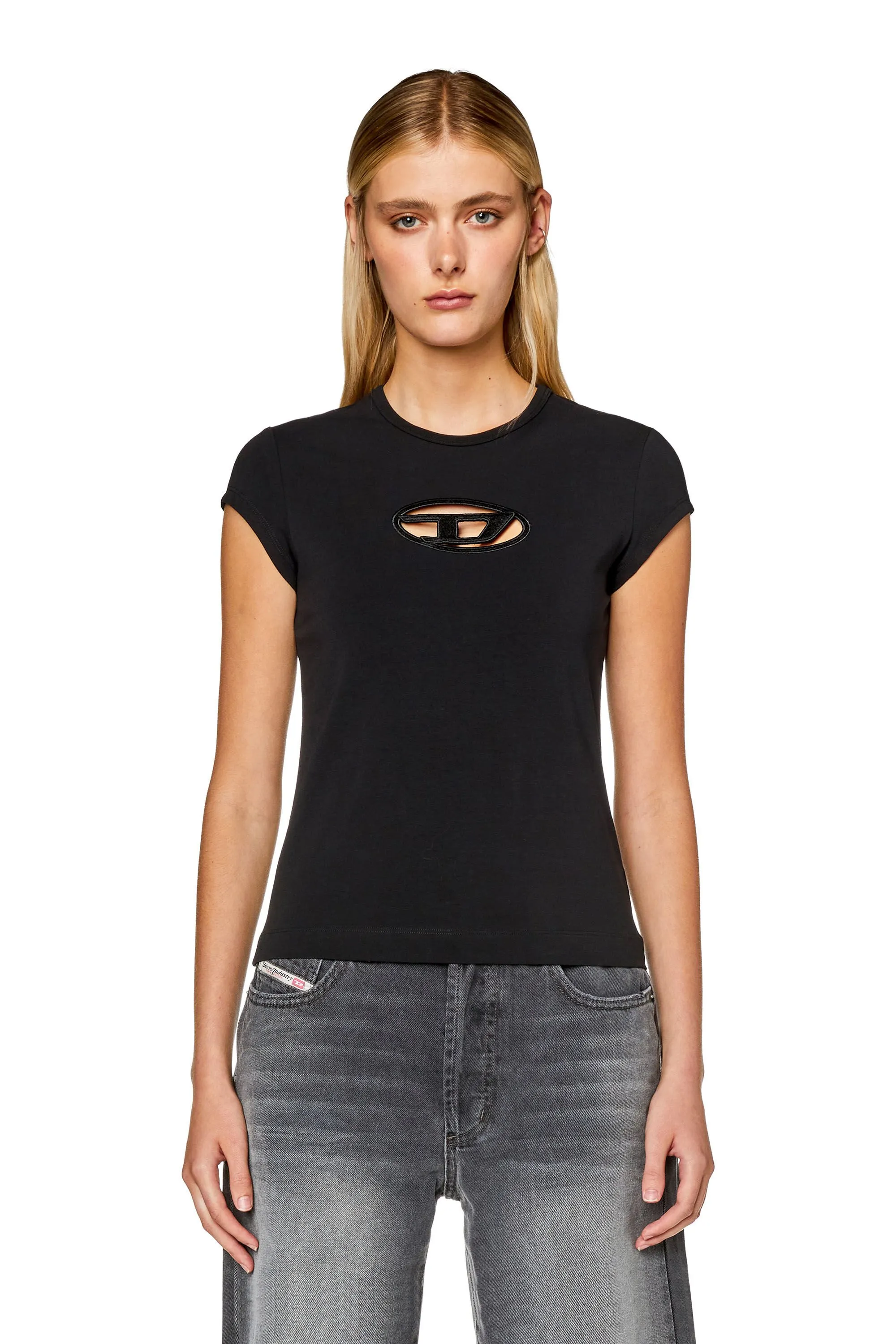 T-shirt with peekaboo logo