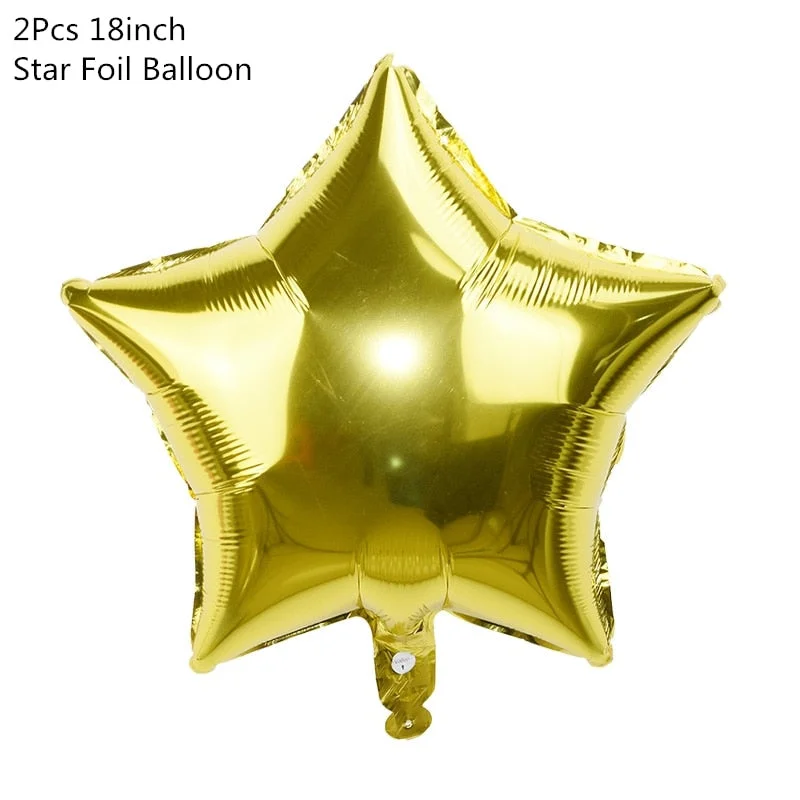 Outer Space Party Astronaut Rocket Ship Foil Balloons Galaxy/Solar System Theme Party Boy Kids Birthday Party Decoration Favors