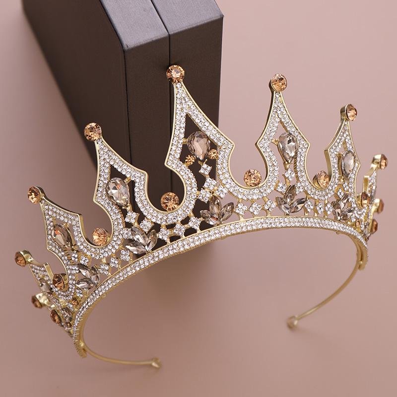 Elegant rhinestone wedding crown tiara-zachics
