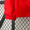 2024 Portugal Reversible Windbreaker Red White Football Jersey 1:1 Thai Quality