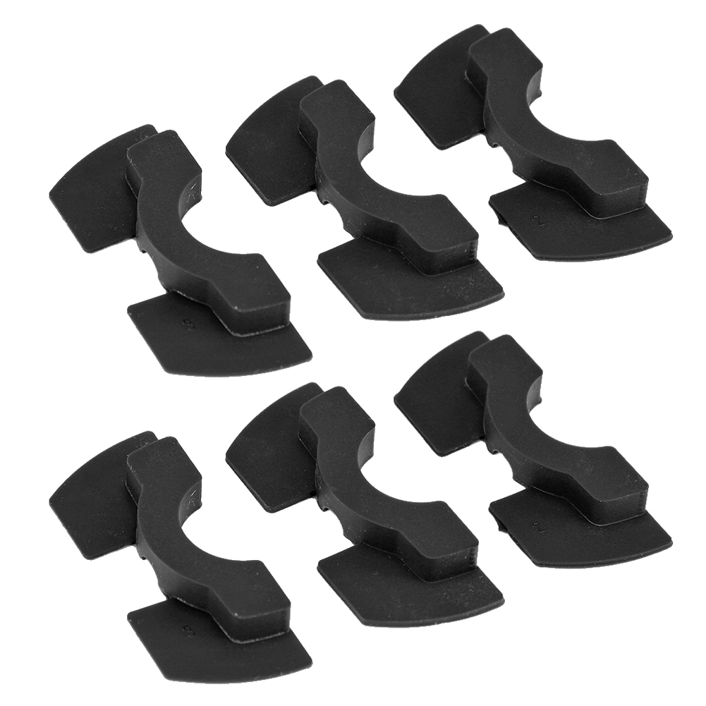 

6pcs Electric Scooter Rubber Damping Pad for M365 Fork Shakeproof Cushions, 501 Original