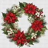 Christmas Wreath-11CT Counted Cross Stitch 40*40cm tapestrymarket