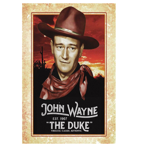 【20*30cm/30*40cm】John Wayne - Vintage Tin Signs/Wooden Signs